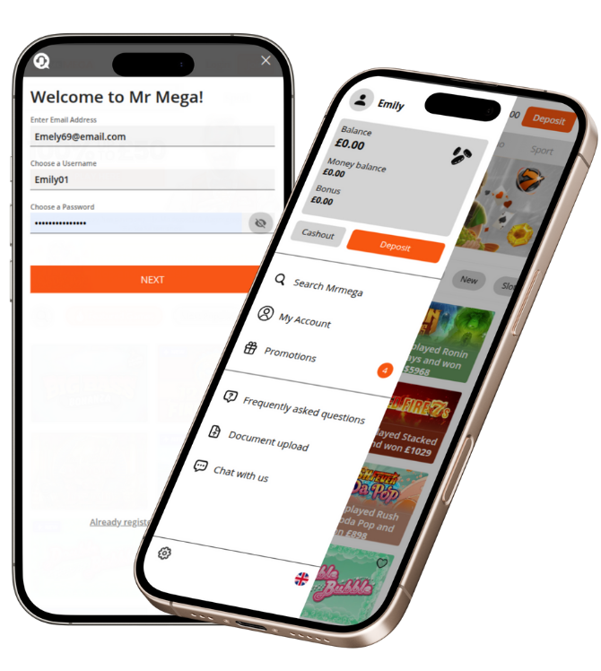 Mr Mega Casino UK Registration and Login Access